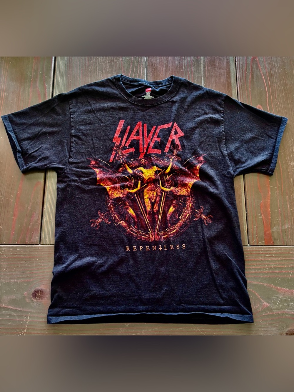 Slayer 2017 tour T-Shirt large